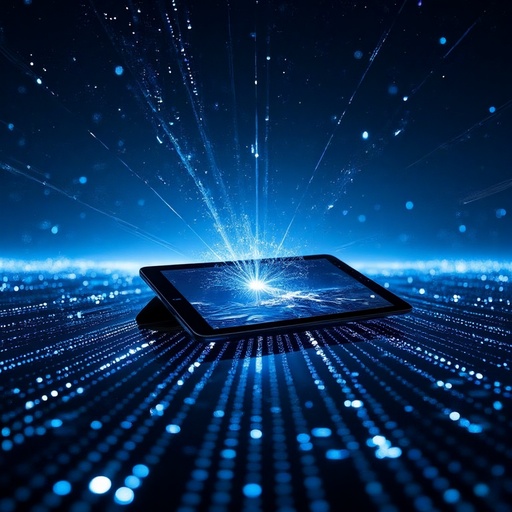 디지털 지평선 - 무료 다운로드 가능한 디지털 배경