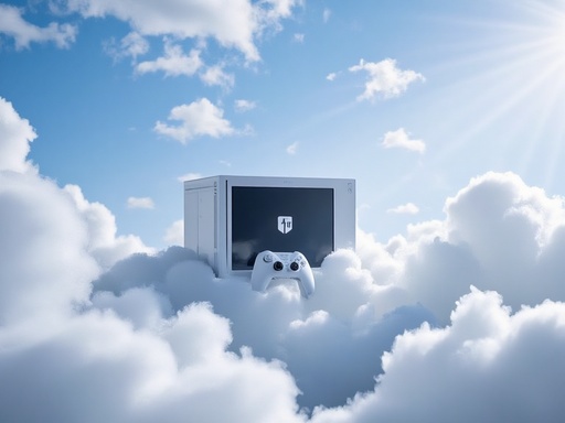 Floating cloud landscape - 무료 다운로드 가능한 Surreal background