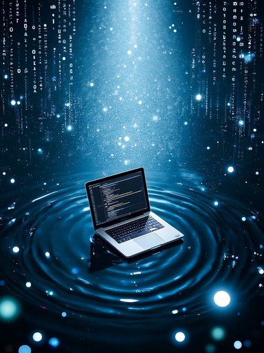 無限のバイナリコードの海 - 무료 다운로드 가능한 デジタル