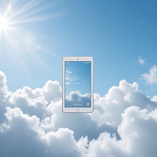 Floating Cloudscape Background - 무료 다운로드 가능한 Surreal Background