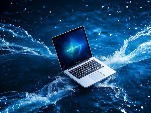 デジタル川 - 무료 다운로드 가능한 抽象