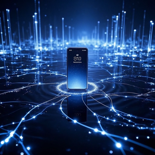 Infinite data stream field - 무료 다운로드 가능한 Digital art