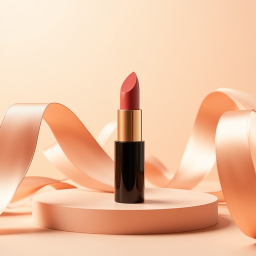 Soft pastel peach podium - 무료 다운로드 가능한 Advertisement background