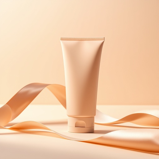 Pastel peach satin ribbon - 무료 다운로드 가능한 Fabric background