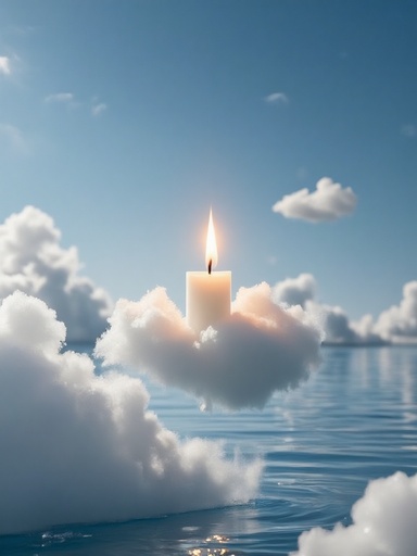 Serene clouds and sea - 무료 다운로드 가능한 Nature