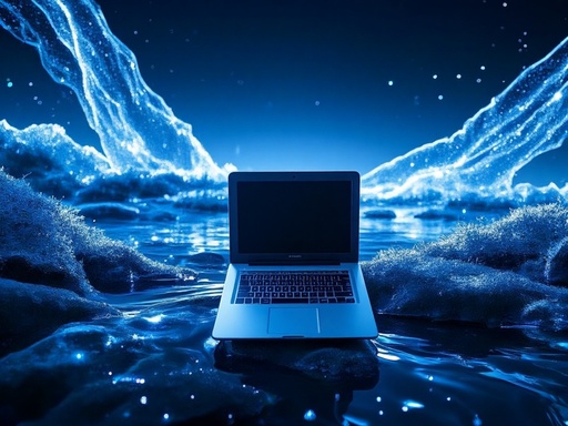 流れるバイナリコードの流れ - 무료 다운로드 가능한 抽象