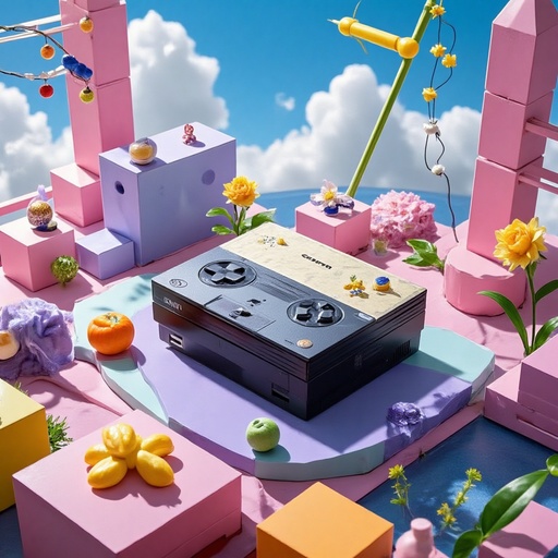 추상적인 놀이터 - 무료 다운로드 가능한 상상적 환경