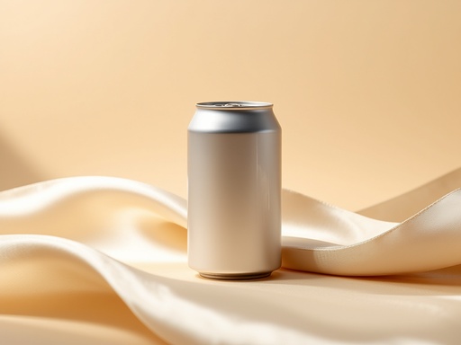 Soft beige satin fabric - 무료 다운로드 가능한 Fabric