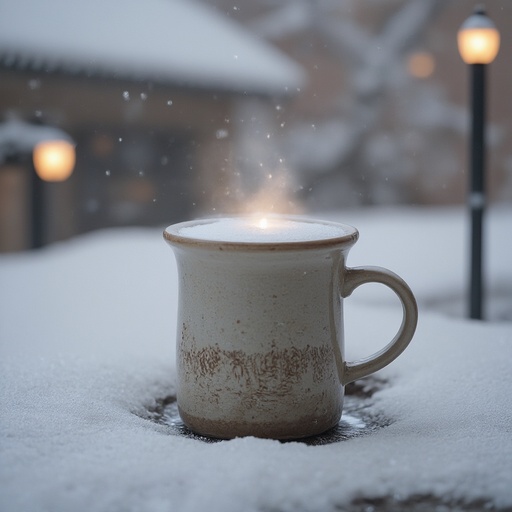 冬の通り - 무료 다운로드 가능한 都市風景