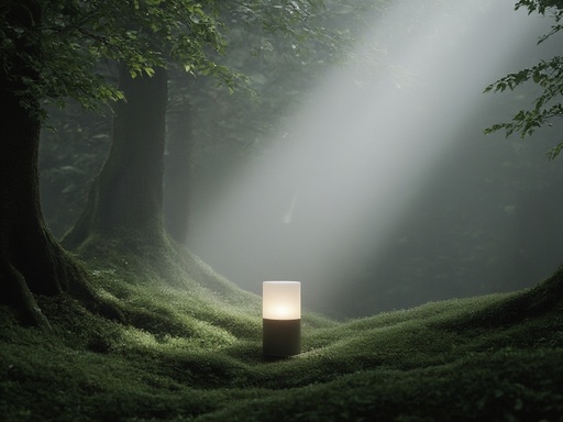 霧の朝の森 - 무료 다운로드 가능한 自然