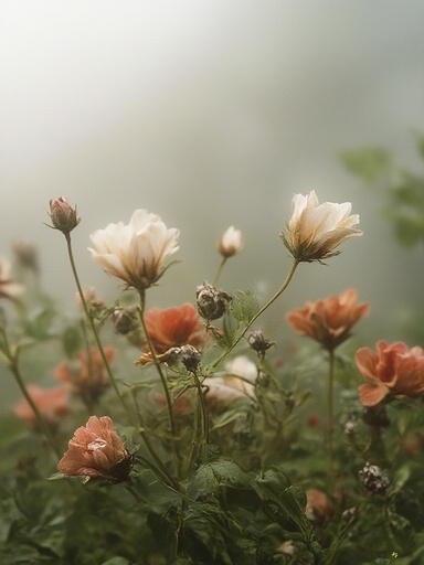 Misty garden - 무료 다운로드 가능한 Nature