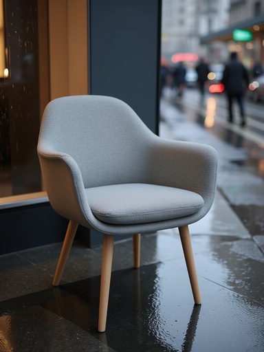 비에 젖은 도시 거리 - 무료 다운로드 가능한 도시