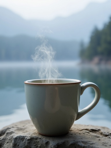 안개 낀 호수 - 무료 다운로드 가능한 자연