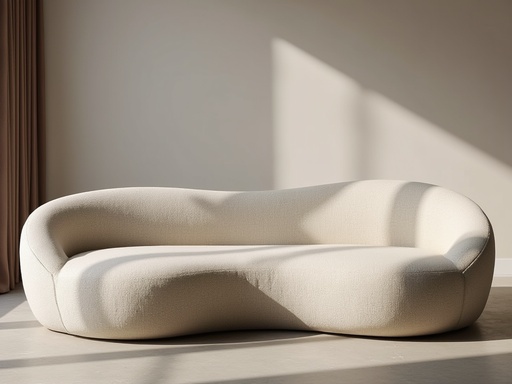 부드러운 곡선의 배경 - 무료 다운로드 가능한 실내