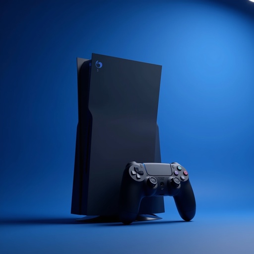 Gaming console with a space background, Free Images, Illustrations ...
