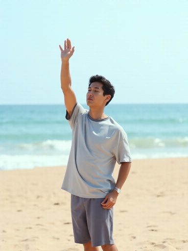 Blue ocean and clear sky - 무료 다운로드 가능한 Natural landscape