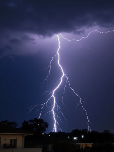 雷のある劇的な暗い空 - 무료 다운로드 가능한 自然