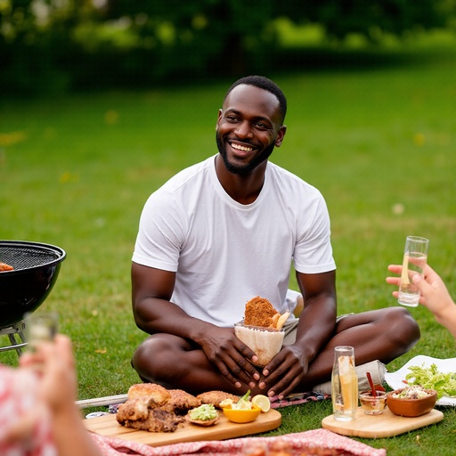 Green lawn with barbecue grill - 무료 다운로드 가능한 Outdoor