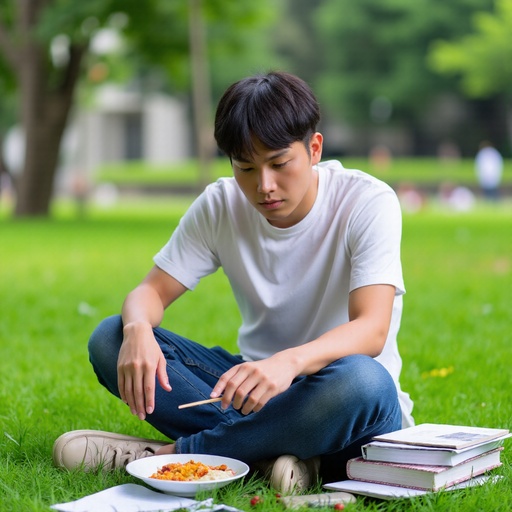 大学キャンパスの芝生 - 무료 다운로드 가능한 自然
