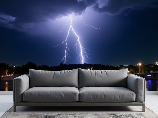 Lightning Storm Night Sky - 무료 다운로드 가능한 Nature