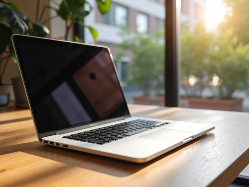 木製のデスクと植物 - 무료 다운로드 가능한 インテリア