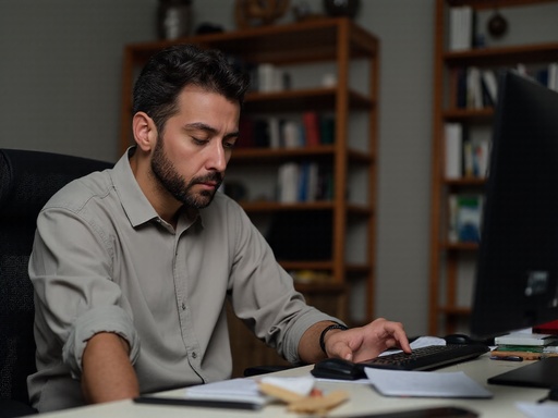 乱雑なコンピュータ作業スペース - 무료 다운로드 가능한 オフィス