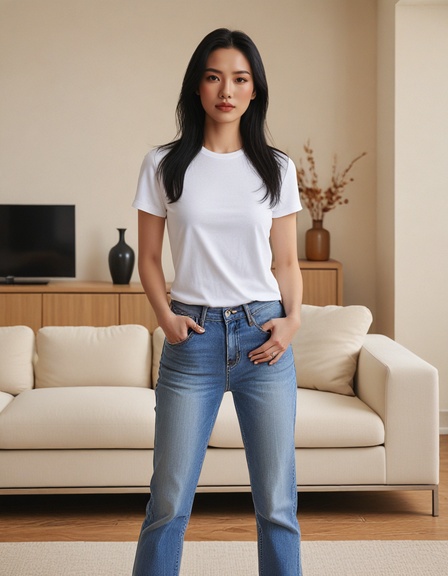 モダンなリビングルーム - 무료 다운로드 가능한 インテリア