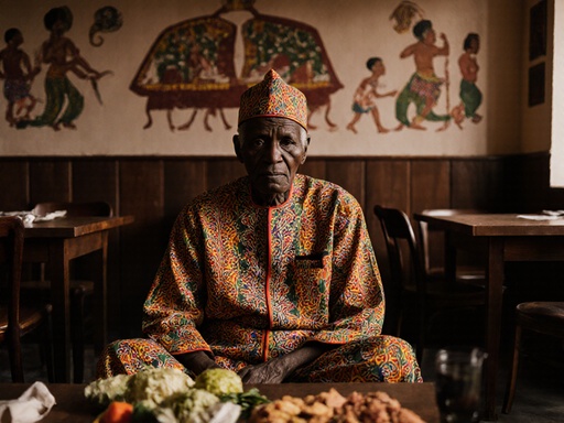 Traditional African Café - 무료 다운로드 가능한 Café Interior
