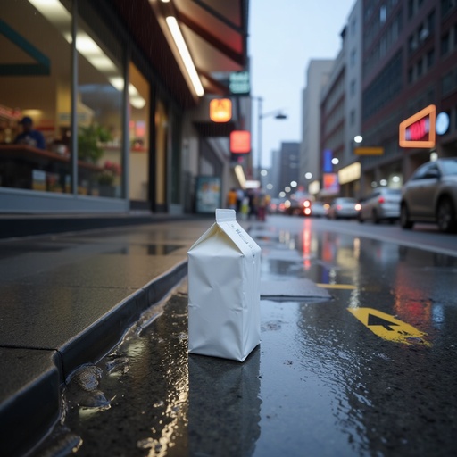 비 오는 도시 거리 - 무료 다운로드 가능한 도시