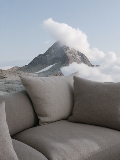 Cloudy Mountain Peak - 무료 다운로드 가능한 Nature