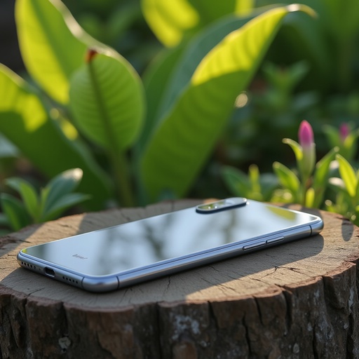 テクスチャーのある木の表面と鮮やかな緑の葉 - 무료 다운로드 가능한 自然