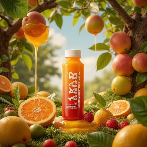 夢のような果樹園 - 무료 다운로드 가능한 商業ポスター