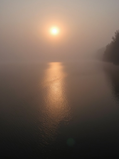 안개 낀 호수 - 무료 다운로드 가능한 자연