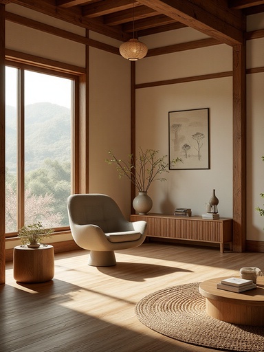 北村韓屋のリビングルーム - 무료 다운로드 가능한 伝統的な韓国の家屋