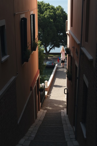 좁은 골목 - 무료 다운로드 가능한 도시 풍경