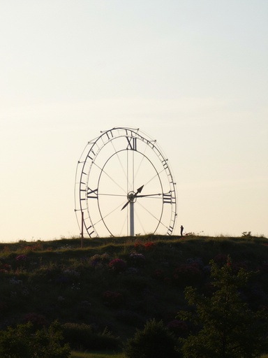 Hill with blue sky and vibrant flowers - 무료 다운로드 가능한 Natural landscape