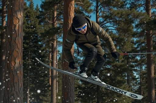 Pine forest and blue sky - 무료 다운로드 가능한 Nature
