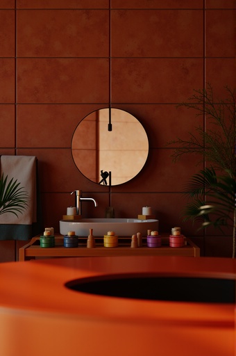 현대 욕실 - 무료 다운로드 가능한 실내