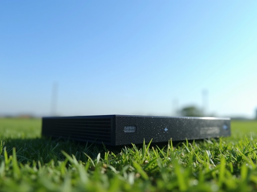 Vibrant green lawn and clear sky - 무료 다운로드 가능한 Nature