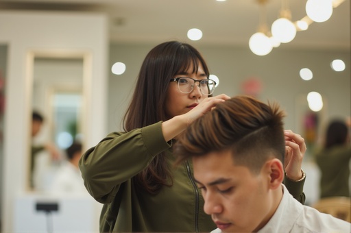 모던 헤어 살롱 - 무료 다운로드 가능한 상업 공간