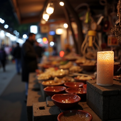 야시장 거리 - 무료 다운로드 가능한 도시