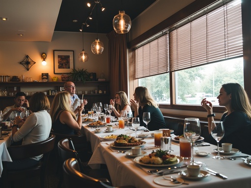 레스토랑 내부 - 무료 다운로드 가능한 식사 공간