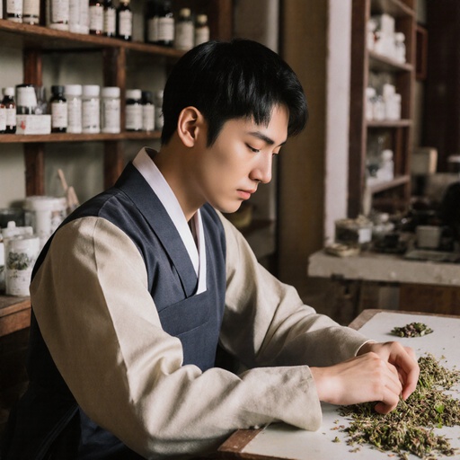 한약 상담실 - 무료 다운로드 가능한 전통적인 실내