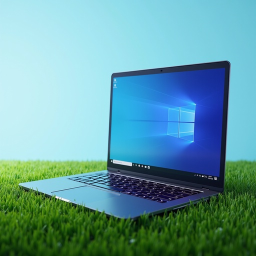 Clear blue sky and green grass - 무료 다운로드 가능한 Nature