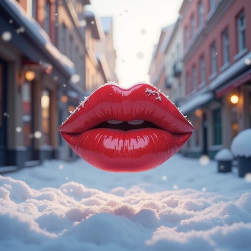 冬の通り - 무료 다운로드 가능한 都市風景