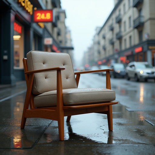 Rainy Urban Street - 무료 다운로드 가능한 Urban Landscape