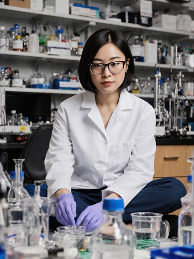 科学展示室 - 무료 다운로드 가능한 研究室