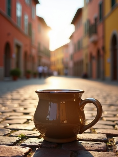 Italian Cobblestone Plaza - 무료 다운로드 가능한 Urban Landscape