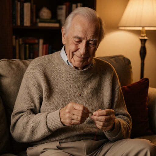 Elderly man's living room - 무료 다운로드 가능한 Indoor