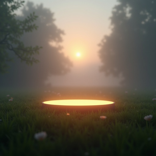 Foggy Dawn Garden - 무료 다운로드 가능한 Nature
